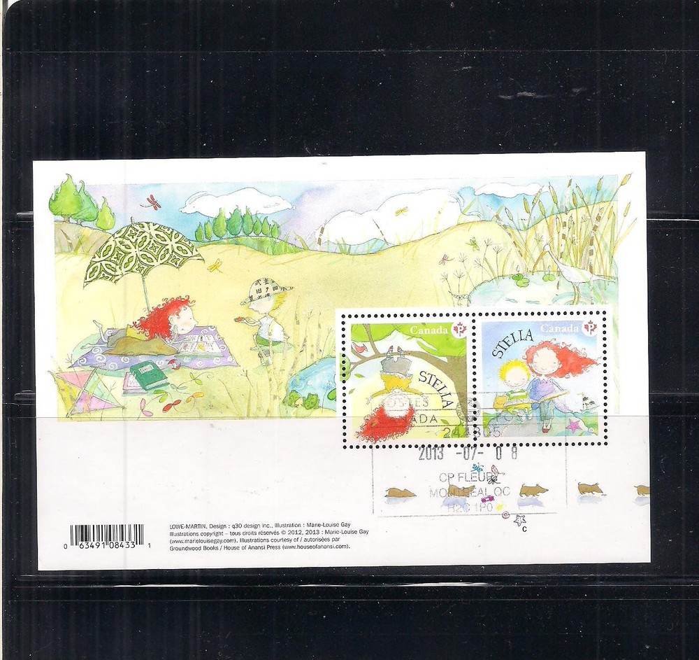 Canada #2652 used sheet Vf