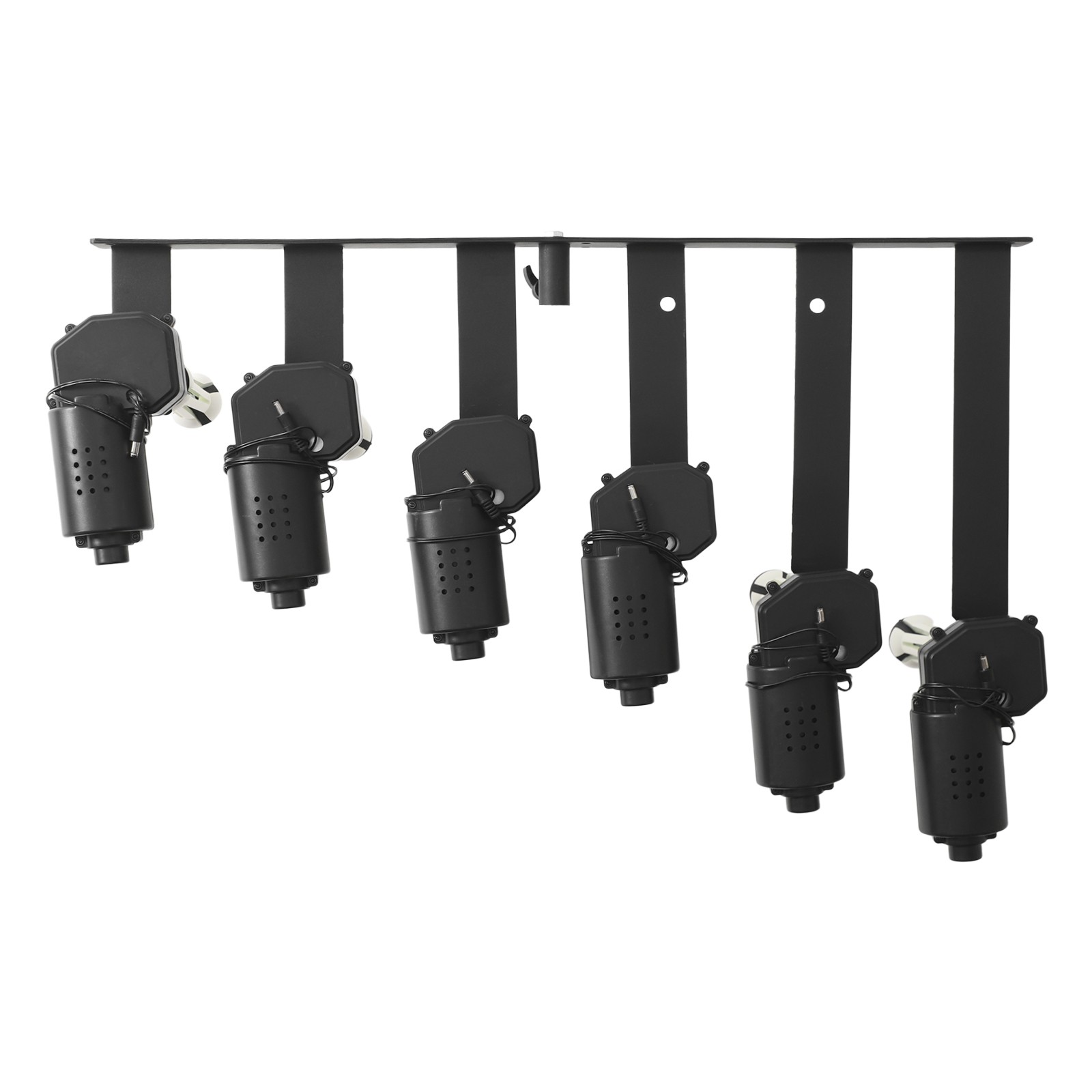 Motorized 6-Roller Backdrop Support System Wall Mount Photo Video w/ Remote