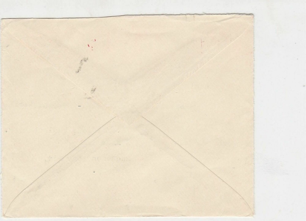 British 1957 machine cancel stamps cover ref 21606