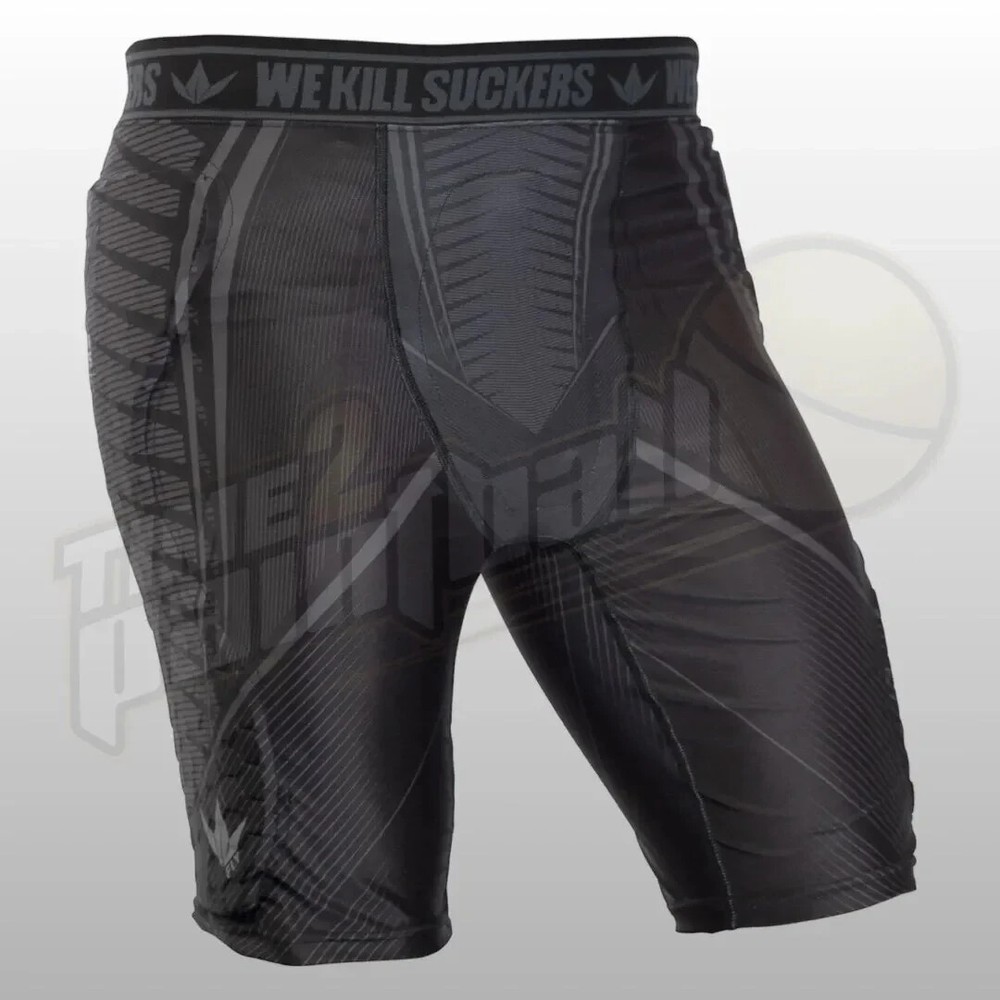 BunkerKings Fly Compression Shorts S/M Black