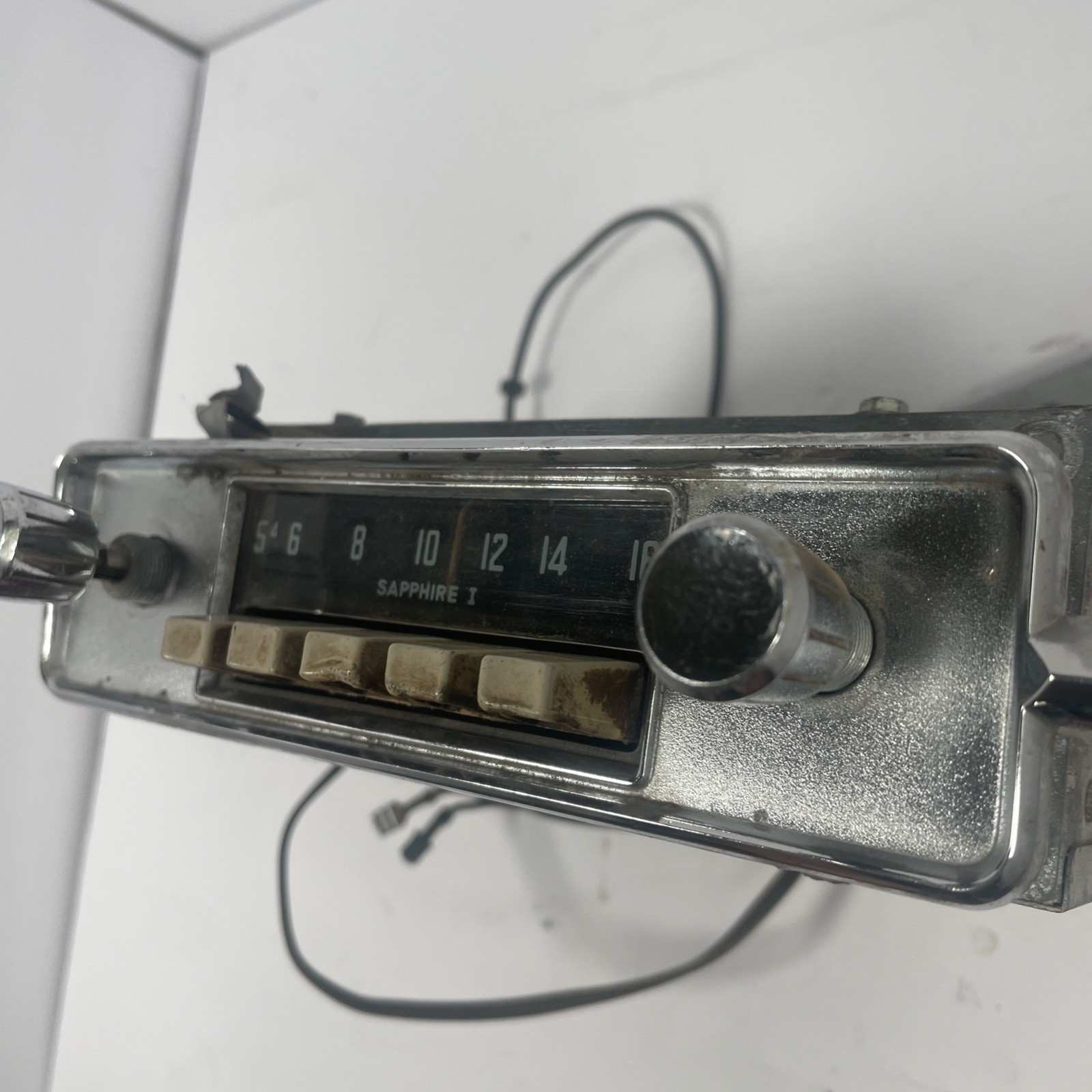 Vintage VW Bug Sapphire I AM Radio Volkswagen Not Tested 1966.