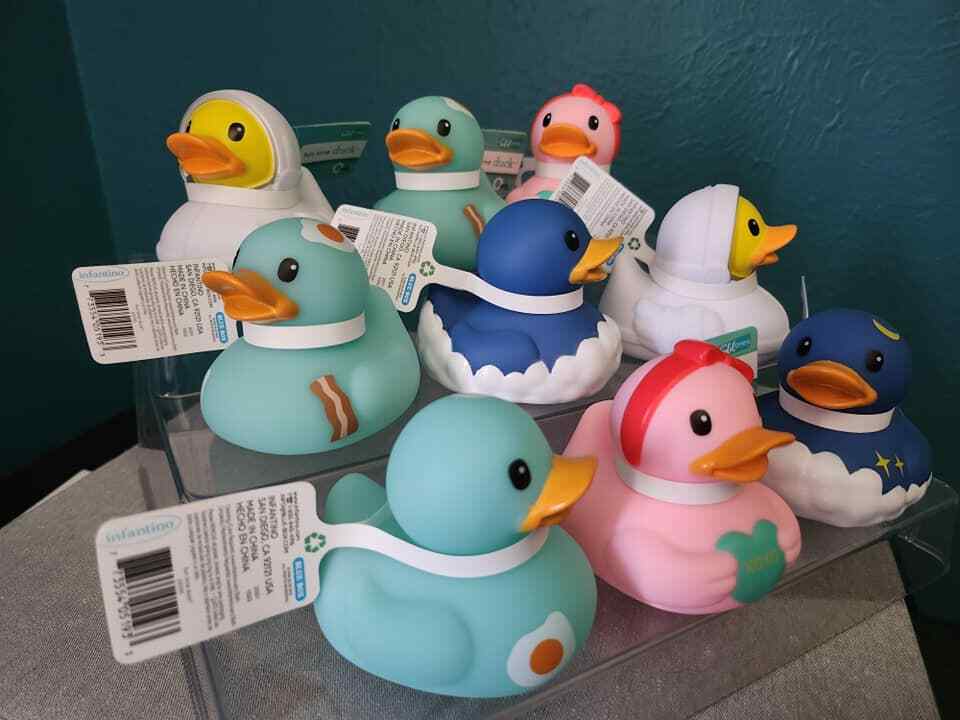 Infantino Floating Rubber Ducks - 22 Variations - Pick Which One You Want