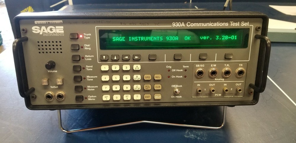SAGE 930A Communications Test Set Good Unit #2