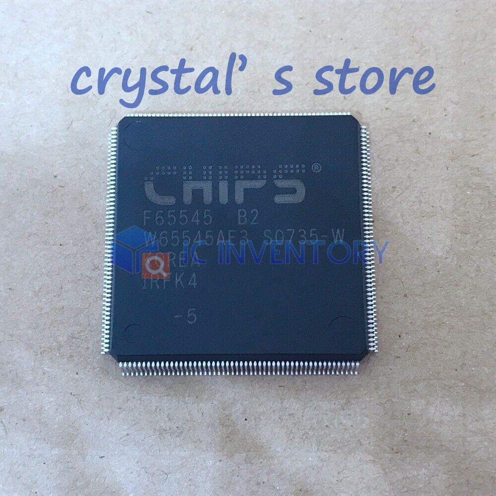 1PCS F65545B2 F65545 B2 QFP-208 CHIPS IC,VGA CONTROLLER,QFP-208