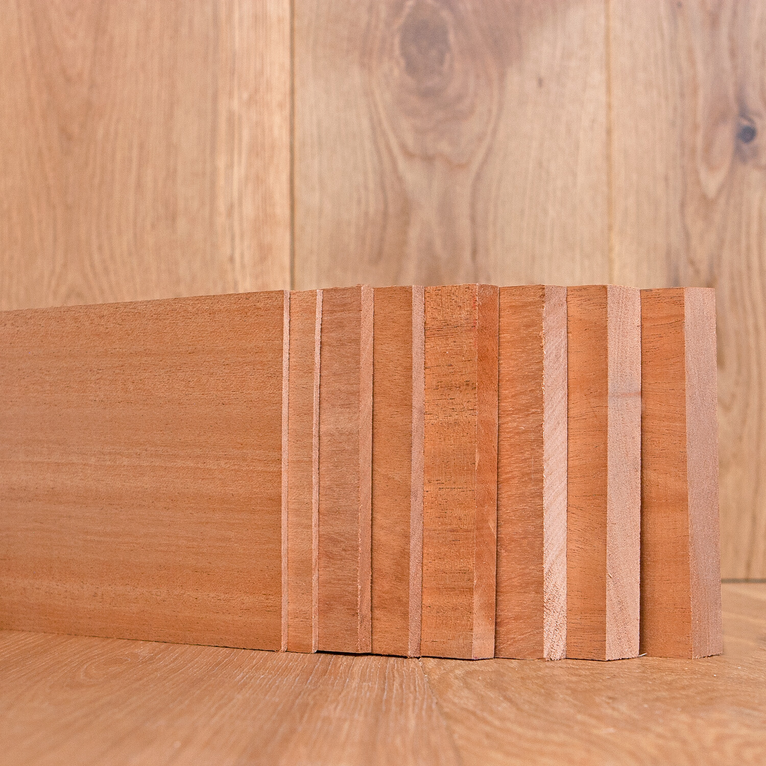 1/8", 1/4", 1/2" & 3/4" S4S African Mahogany Dimensional Lumber