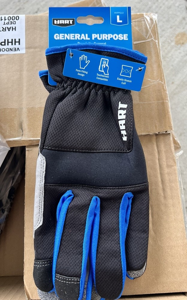 New Hart General Purpose Gloves Size Large
