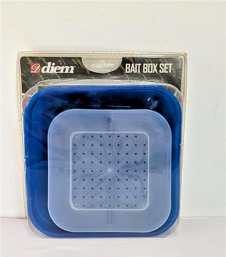 Diem Bait Box Set – Durable Stackable Bait Containers For Fishing