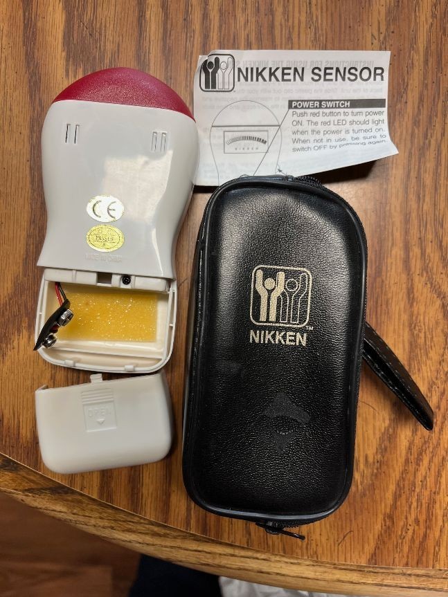 Working Nikken Magnetic Field Sensor Tester Indicator Meter EMF Fields
