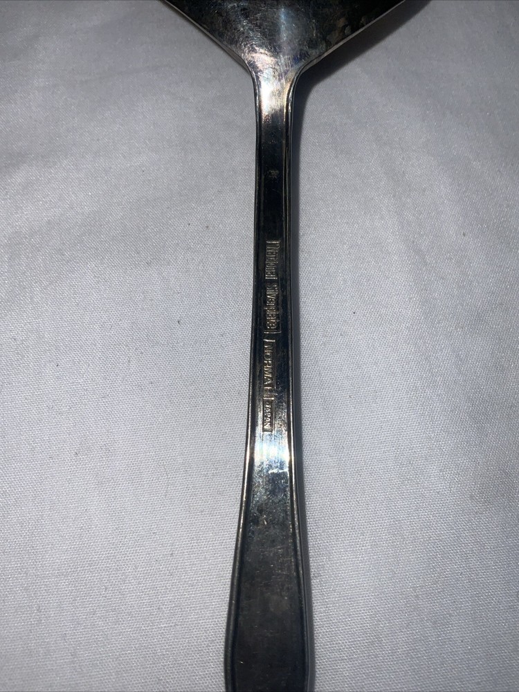 National Silver Co Silverplate Serving Spoon Norma