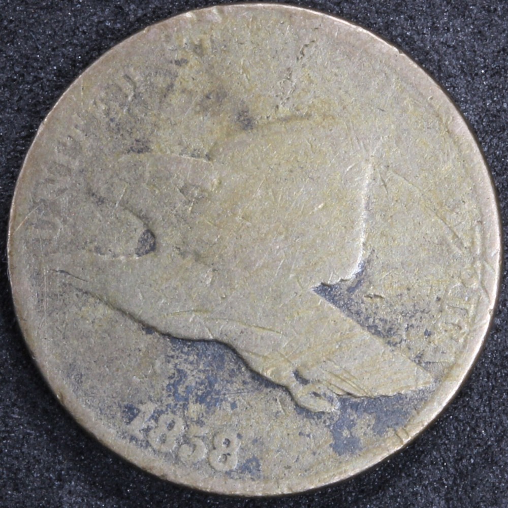 1857, 1858 Flying Eagle Cent Small Letters - Group of 3