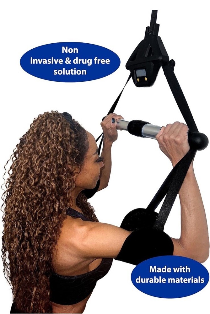 4 Minute Back Relief: Portable & Safe Inversion Table, Spinal & Lower Back.