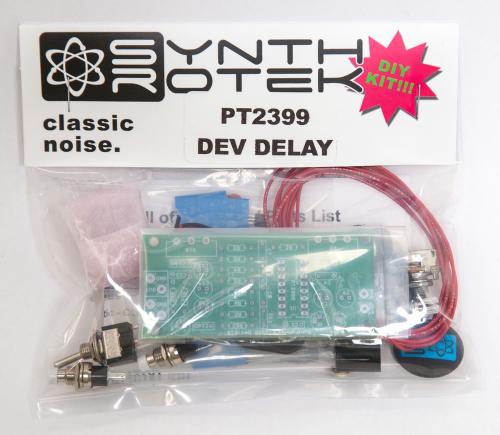 Synthrotek PT2399 Dev Delay Kit - Synth or Guitar Delay Kit