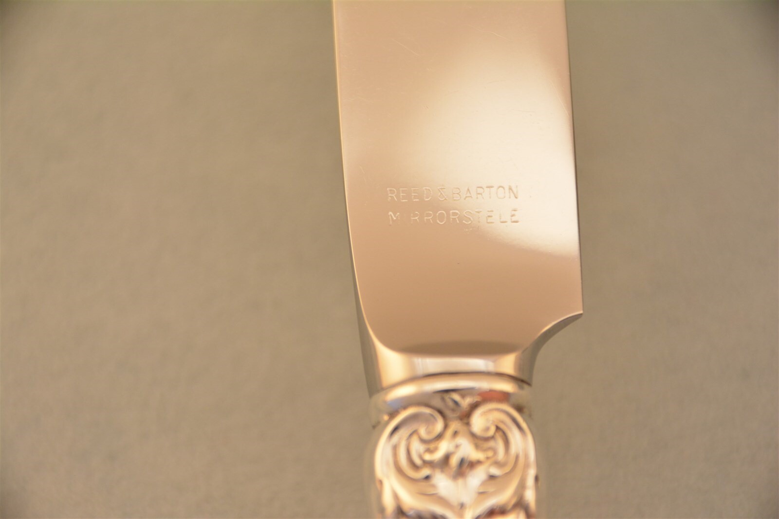 Reed & Barton Francis I Sterling 9-1/4" HH New French Bevel Dinner Knife No Mono