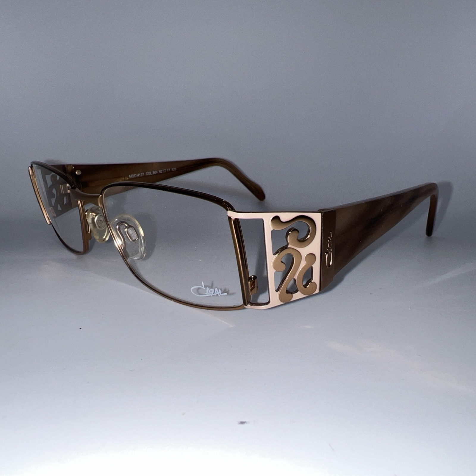 Authentic CAZAL Eyeglasses Eyewear Frame M #4137 S52[]17-125mm Germany
