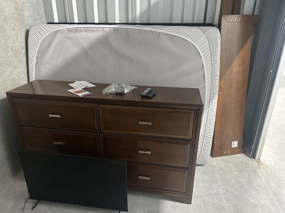 Full Bedroom Set - Dark Cherry