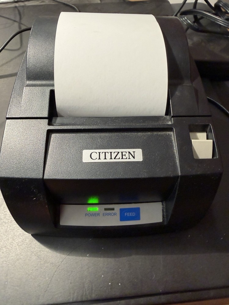 Citizen CT-S310A POS USB Thermal PoS Receipt Barcode Printer w/ A/C Adapter