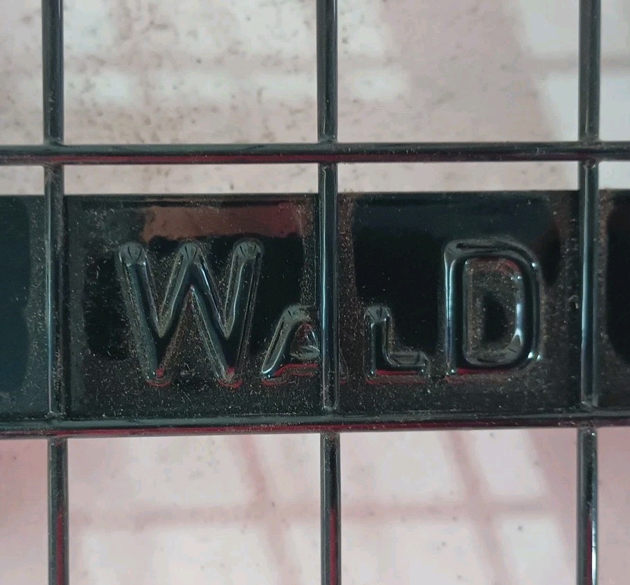 Wald #157 Giant Delivery Bike Bicycle Basket Black 21" x 15" x 9" (No Hardware)