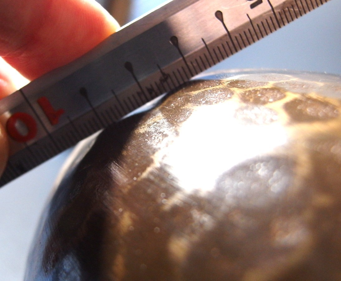 or25123 JAPANESE BUDDHIST SINGING BOWL ORIN GONG 5.1 inch 13 cm Width VINTAGE