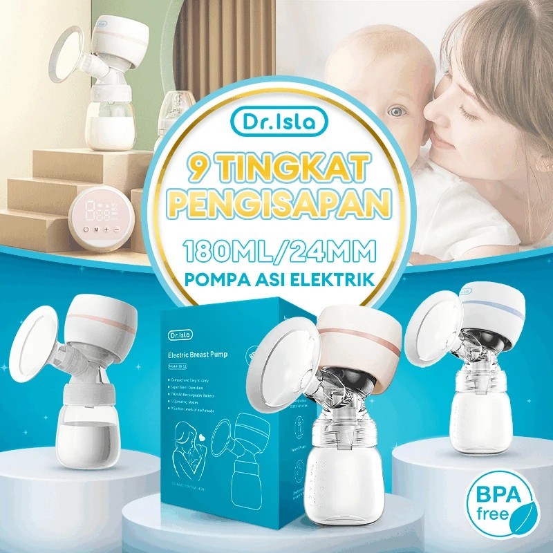 Electric Breast Pump Hands Free Mute Automatic Portable Breastpump 3 Mode 9Level