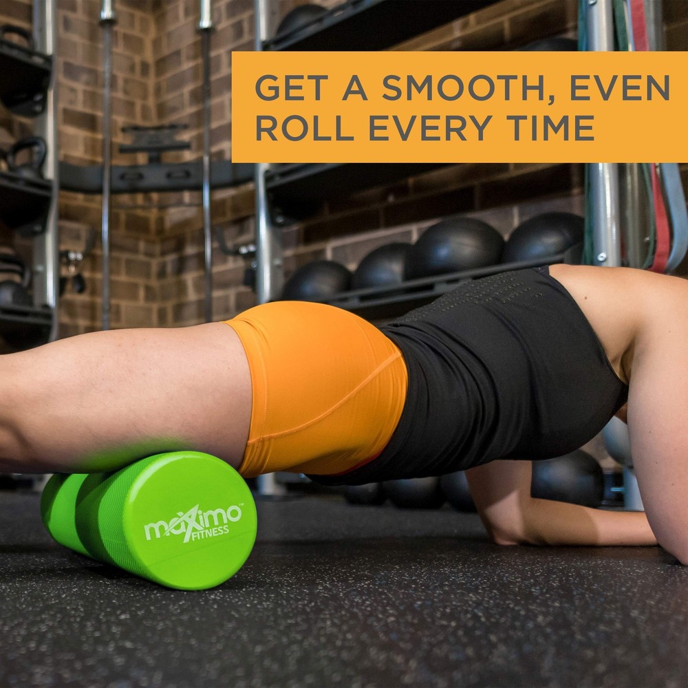 Foam Roller - High Density Exercise Roller for Trigger Point Self Massage, Mu...