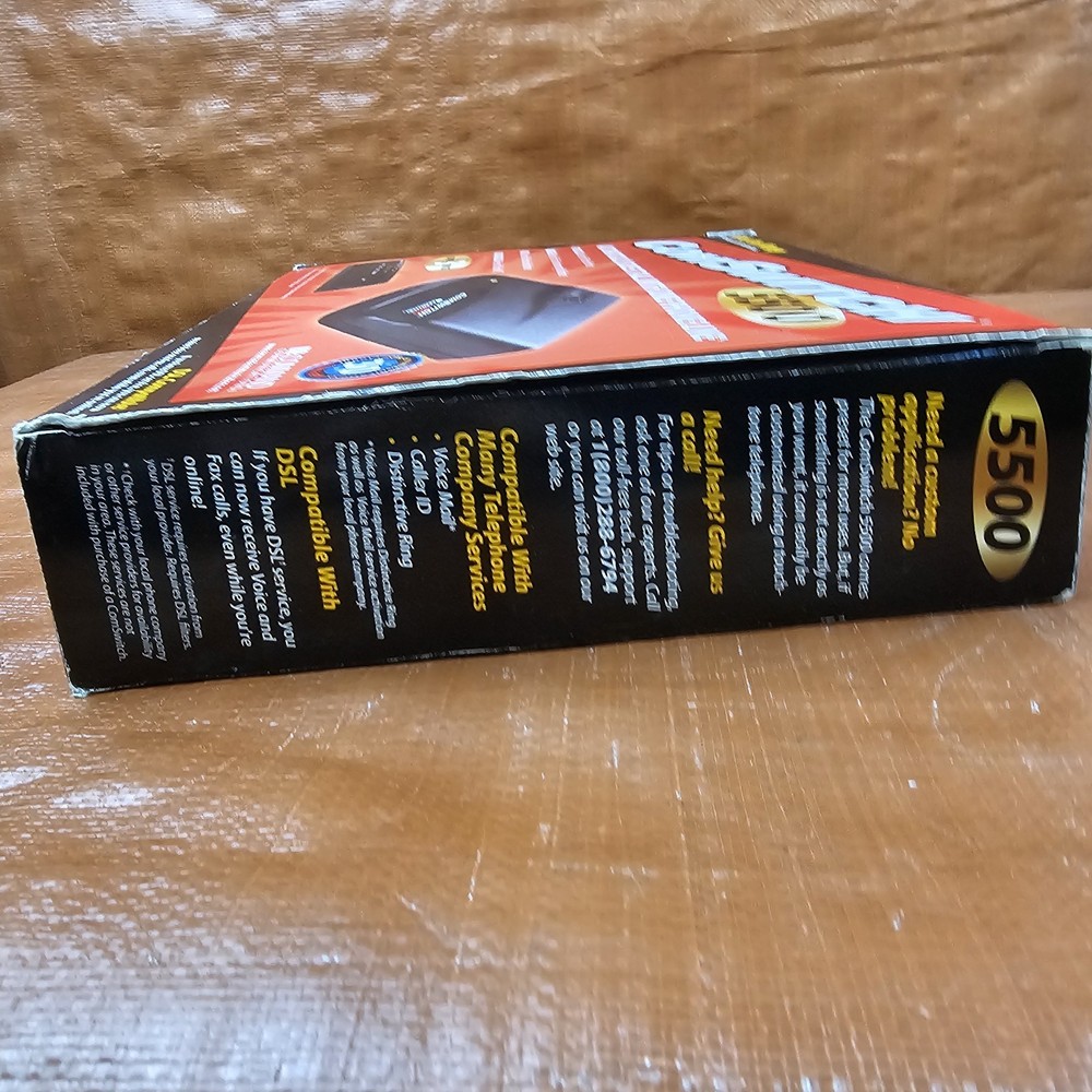 Command Communications ComSwitch 5500 Phone Fax Modem 3-Port Call Switch