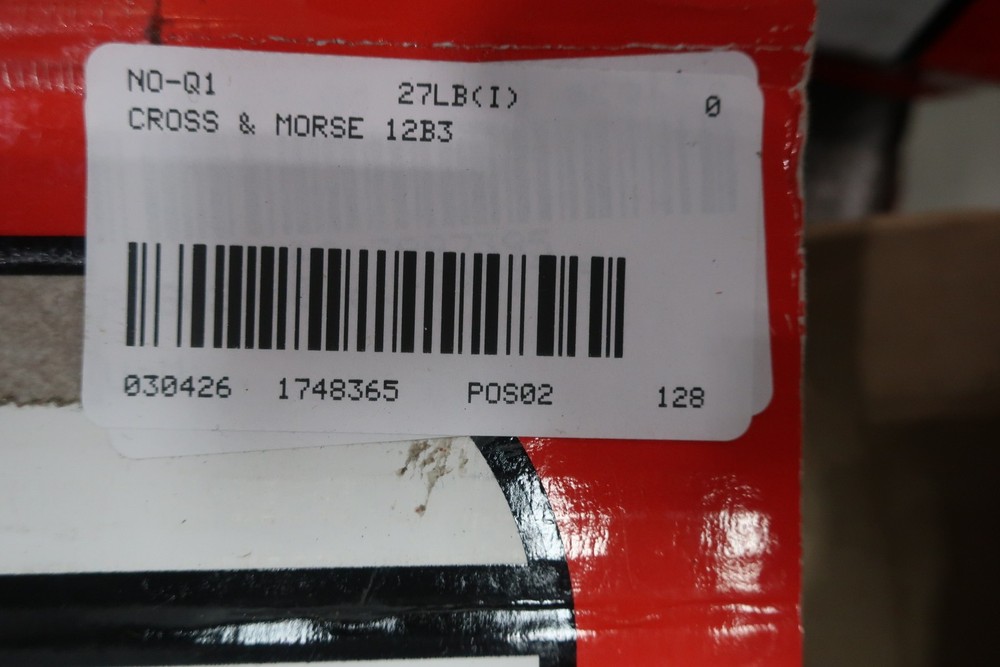 Cross & Morse 12B3 Single Roller Chain 25ft 3/4in