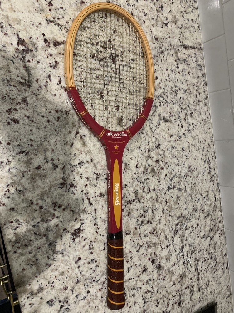 Spaulding Tennis Racket Erik Van Dillon