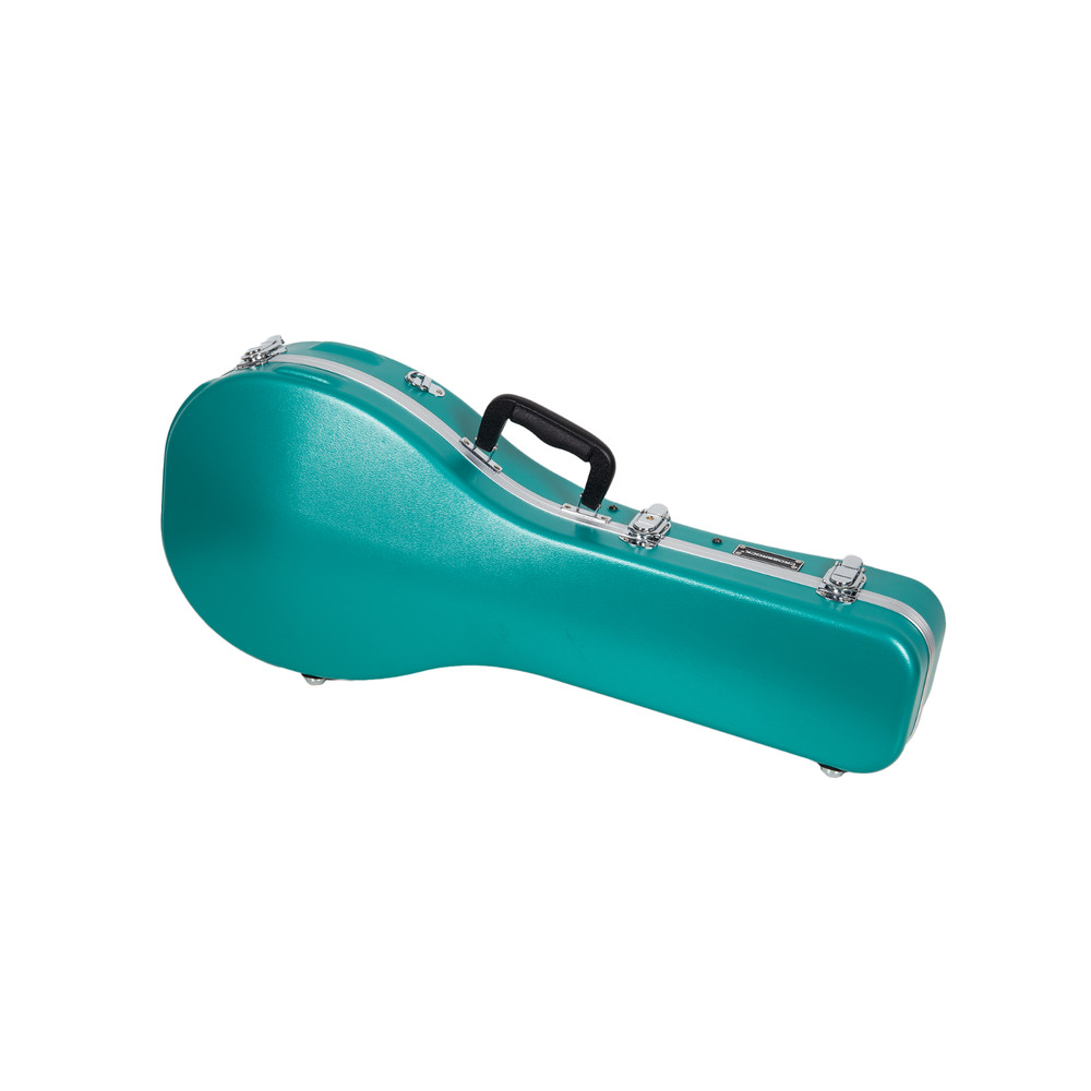 Crossrock A-style Mandolin Case，ABS Molded Hardshell with Detachable Straps