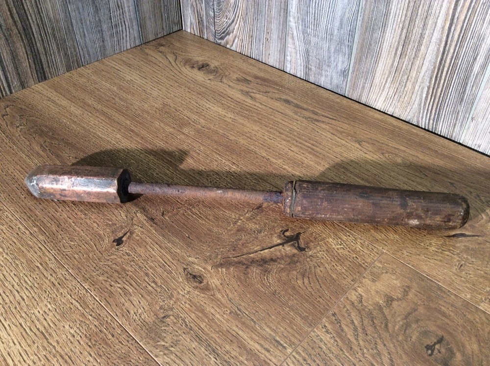 Antique Electric Materials Co. Soldering Iron Huge Copper Head E3