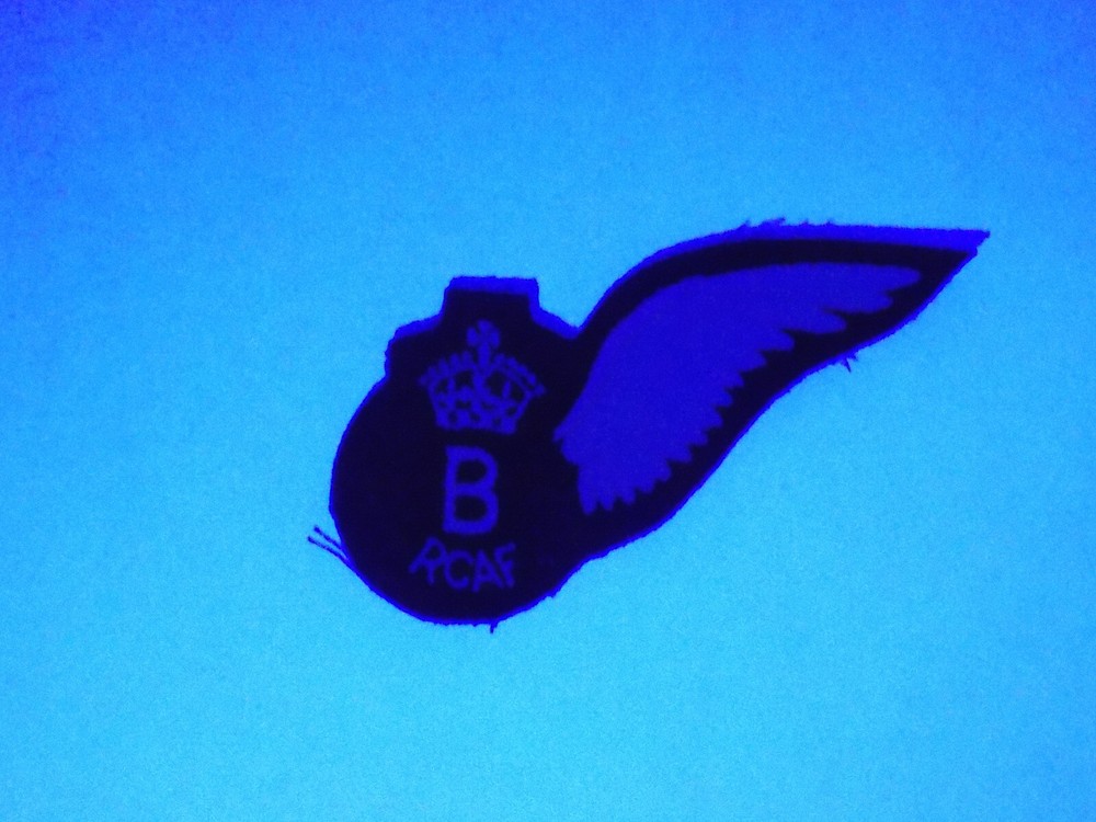 Original WWII Canada RCAF Bombardier Wing Patch