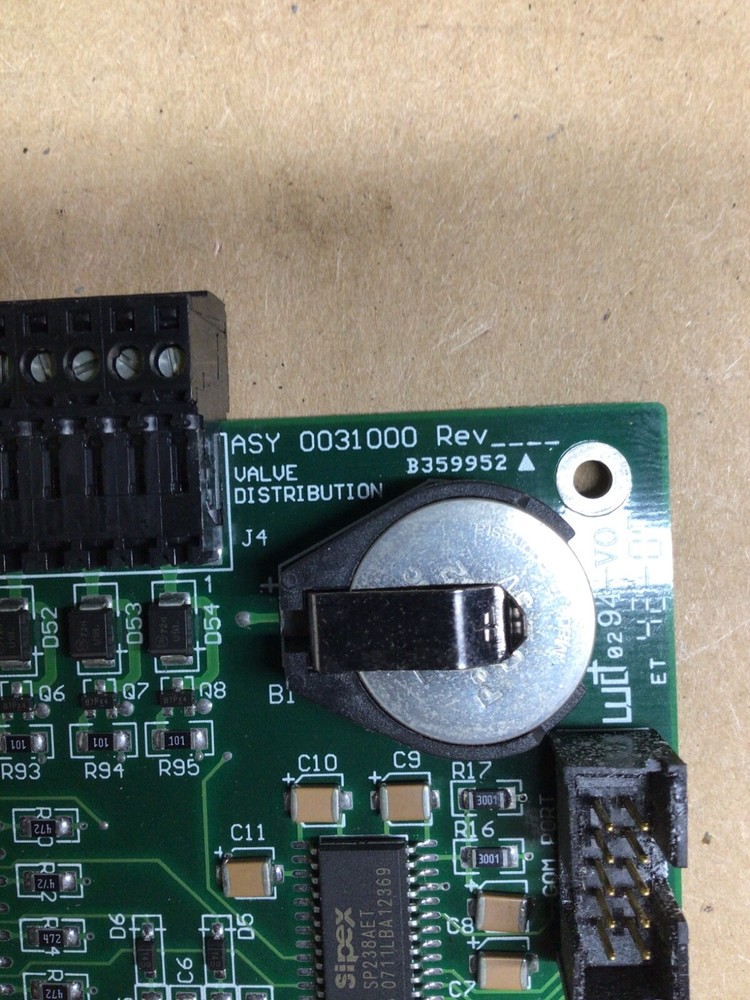 Label Aire 0031230 Main Processor Board #4013J111