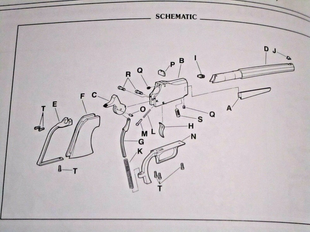 #11 ASM CVA "Prospect Pistol" Backstrap & Trigger Guard Screw (Unfired)