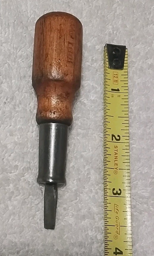 3pc ASSORTED WOOD HANDLE TOOL SET " VINTAGE "