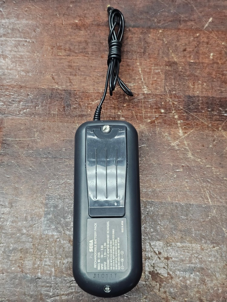 Sega Game Gear System Console Rechargeable Battery Pack Model 2105 Untested