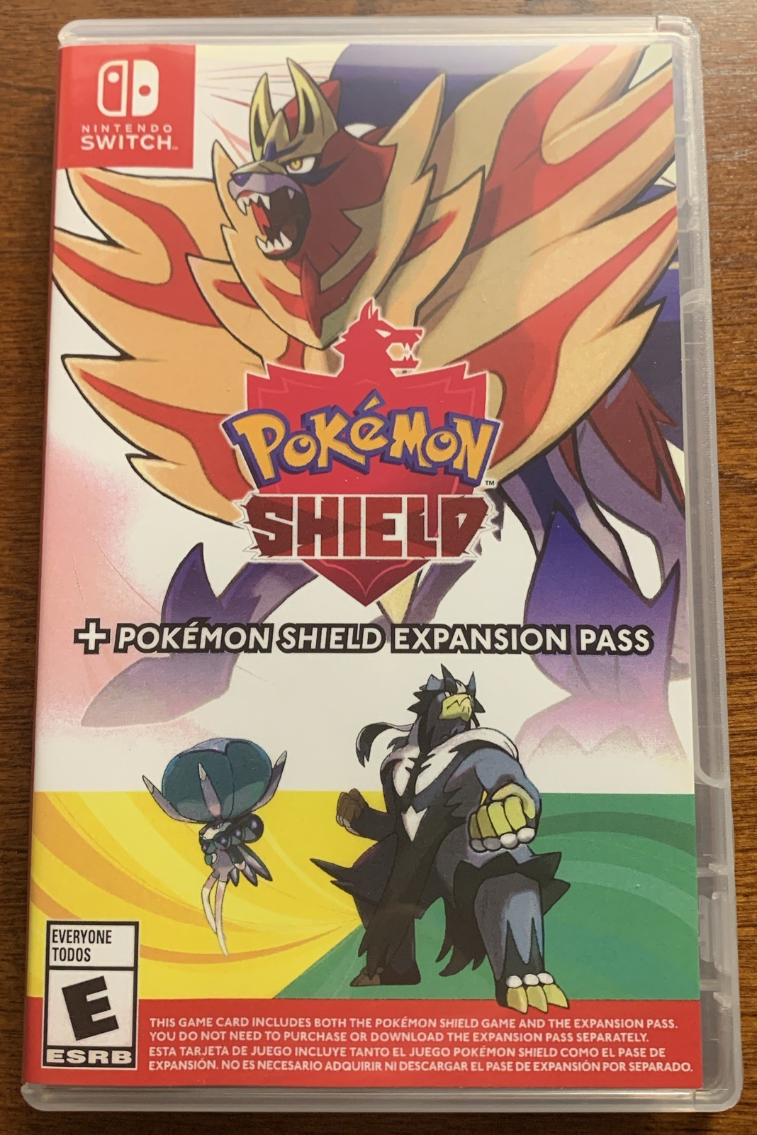 Pokemon Shield + Expansion Pass **Replacement ***Case ONLY No Game **Please Read