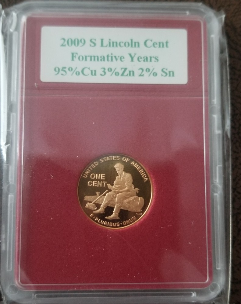 2009 lincoln cent proof set encapsulated