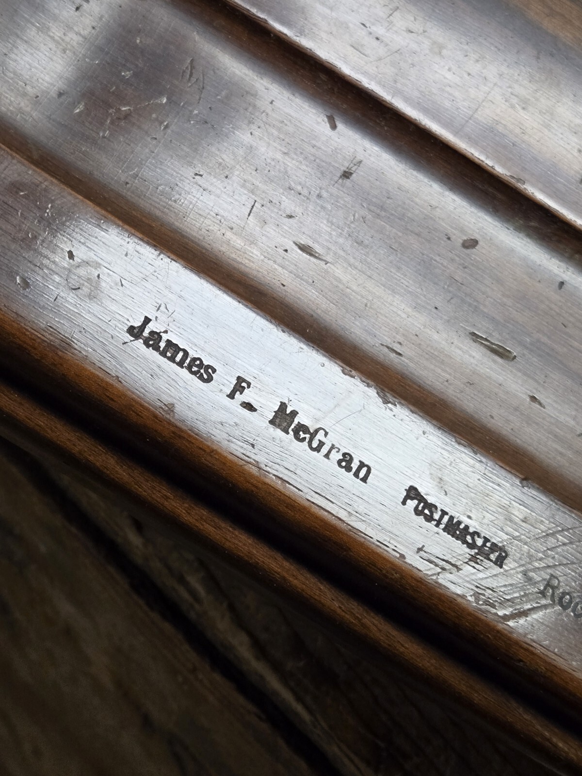 Old 1940 Pony Express Presentation Sheaffer Pen Desk Set Roosevelt Rock Glen PA