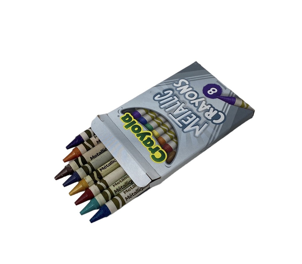 Crayola Metallic Crayons: Gentle Colors for Enhanced Creative Expression