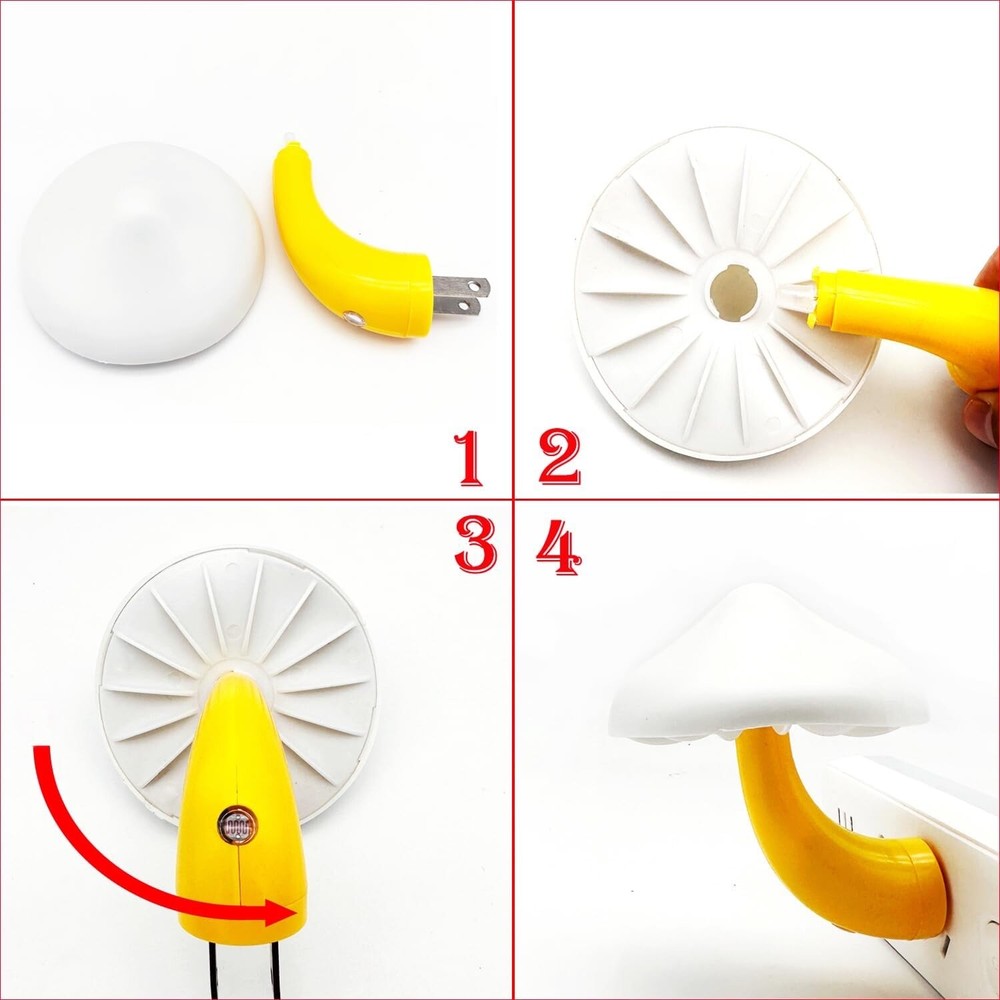 A Bugs Life Mushroom Night Light