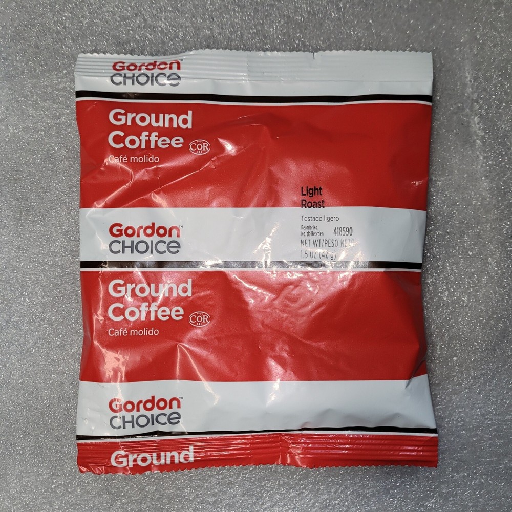 (22-Pkg) Regular Blend Coffee Light Roast Premeasured Coffee Pack 1.1oz (20E)
