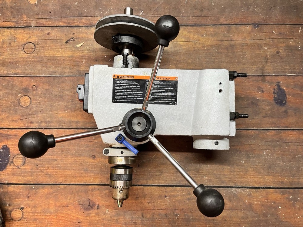 Delta 12" Drill Press Head Assembly Spindle Quill Chuck Variable Speed