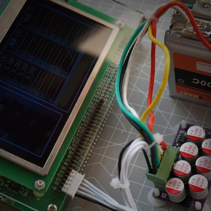 8S 6A Energy Transfer Balancing Module Adjustable Current Large Capacity