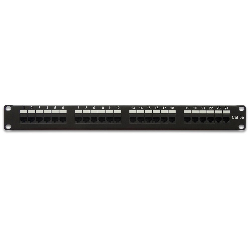 EB37 102197 Cat.5E 110 Type Patch Panel 24Port Rackmount