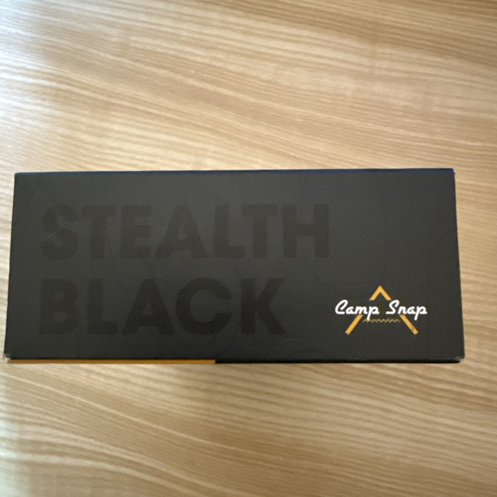 Camp Snap - Screen Free Digital Camera - Black