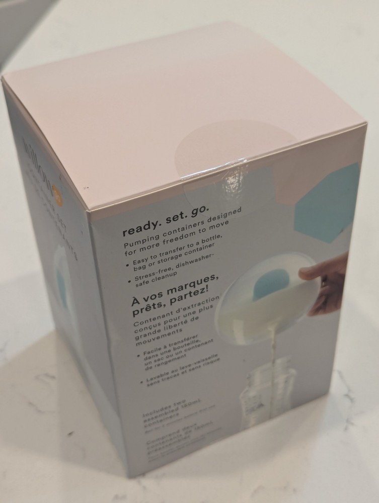 WILLOW GO 150ml Container for Willow Go Breast Pump NEW