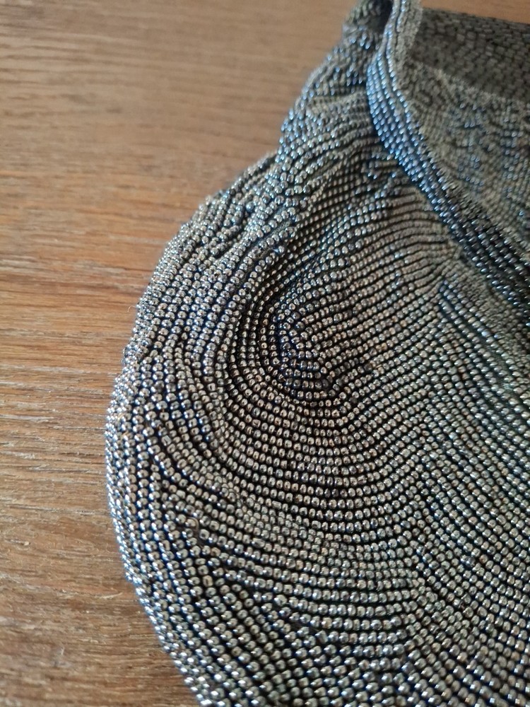 Vintage Walborg Chevron Beaded Evening Bag