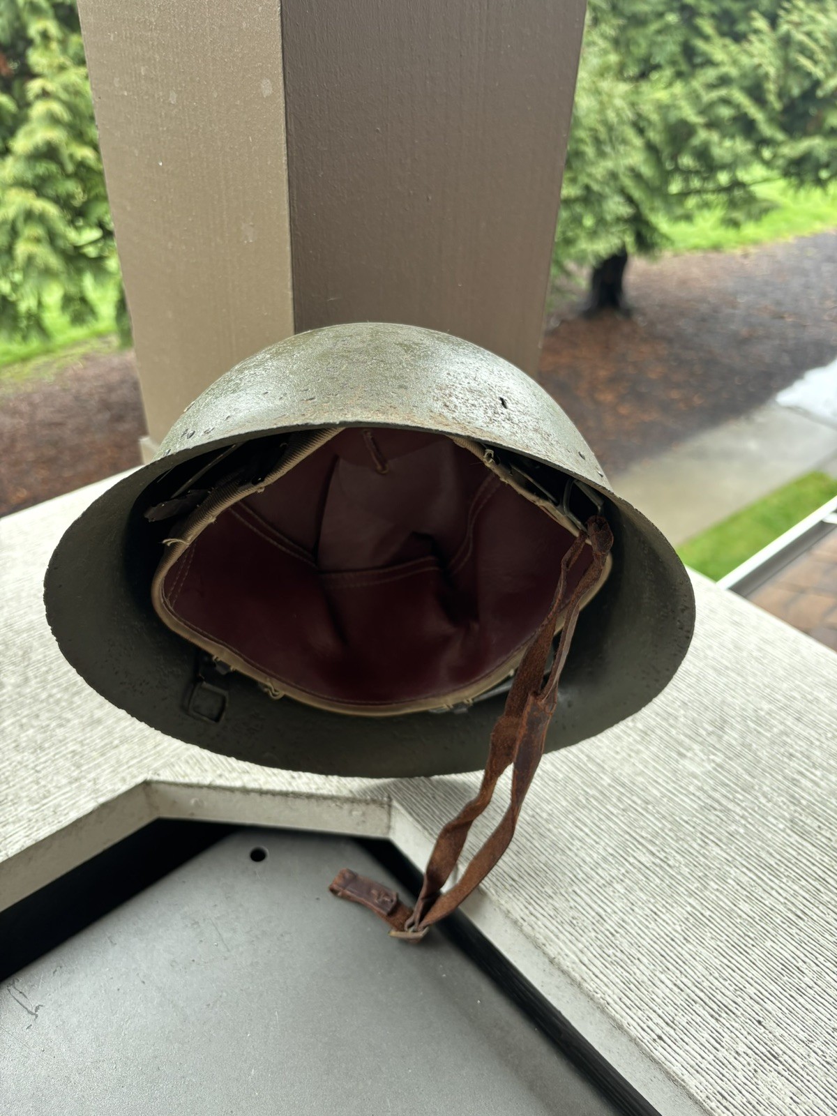 Original Type 90 Thailand Siam (Japanese) Helmet w/ Liner