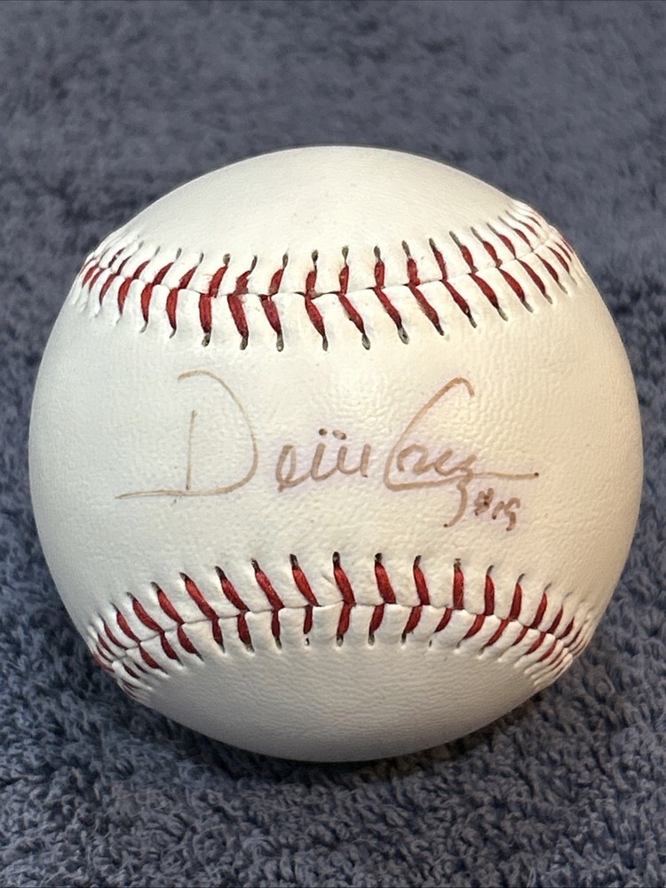deivi cruz signed baseball autograph ball auto cc
