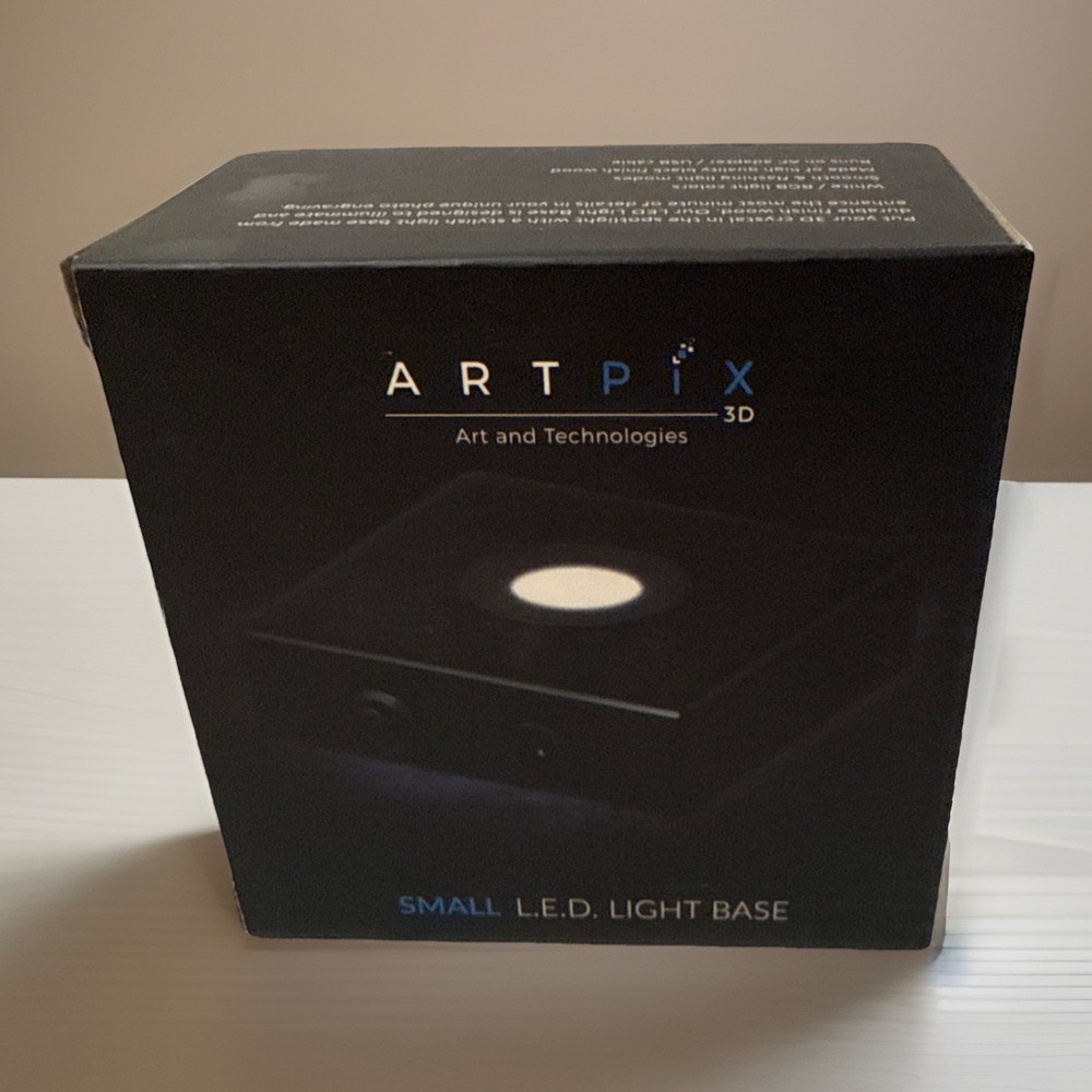 ARTPiX LED 3D Light Display Base Black