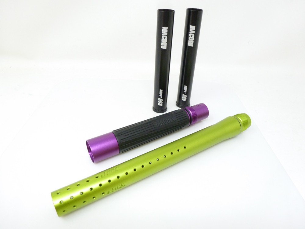 NEW 14" MACDEV SHIFT 2 BARREL KIT PURPLE LIME AUTOCOCKER THREAD CLONE CYBORG EGO